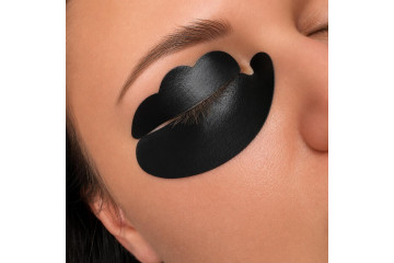 Biogel UV patches for the upper and lower eyelids for eyelash extensions using the UV system, 10 sets of PLATINUM