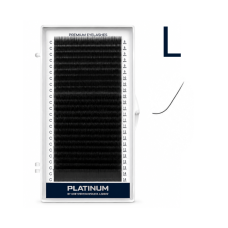 Вії для нарощування чорні Platinum 24 лінії мікс L 0.07 6-13mm