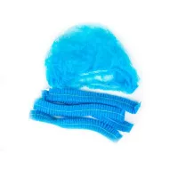 Disposable Bouffant Caps Blue