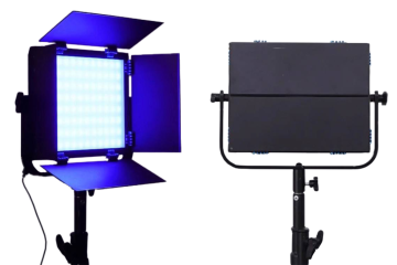 LED відеосвітло для фото та відеозйомки зі штативом
