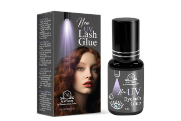 Клей UV PLATINUM для нарощування вій прозорий