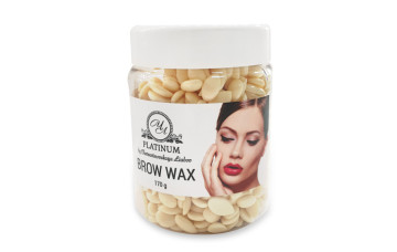 Віск для брів у гранулах Brow wax 170 гр Білий шоколад