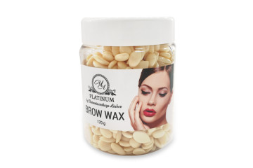 Віск для брів у гранулах Brow wax 170 гр Білий шоколад