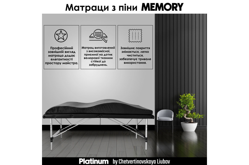 Набір №4 Матрац Memory + Лампа кільцева