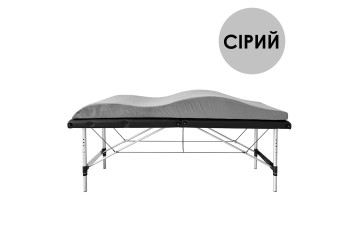 Анатомічний косметичний матрац 60 см Memory Foam PLATINUM сірий