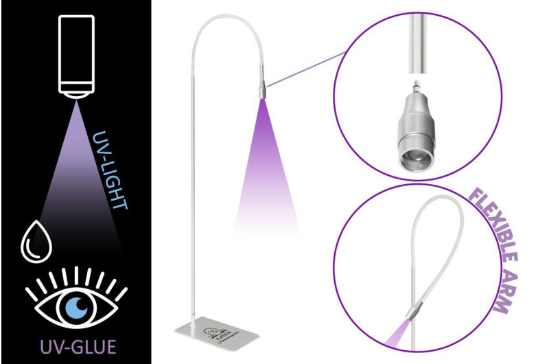 UV LAMP FOR EYELASH EXTENSION White