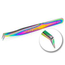 Пінцет для вій PLATINUM Multicolor lash № 26