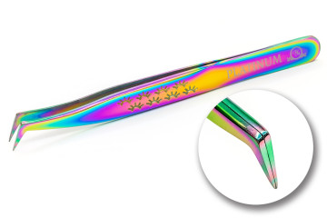 Пінцет для вій PLATINUM Multicolor lash № 26