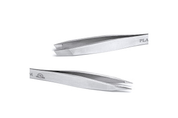 Пінцет для брів двосторонній Platinum Flex
