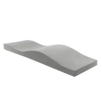 Захисний чохол для косметичного матраца PLATINUM 180×60 см - сірий