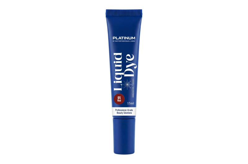 Рідка фарба для брів PLATINUM 05 Red 
