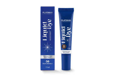Рідка фарба для брів PLATINUM 06 Dark Brown